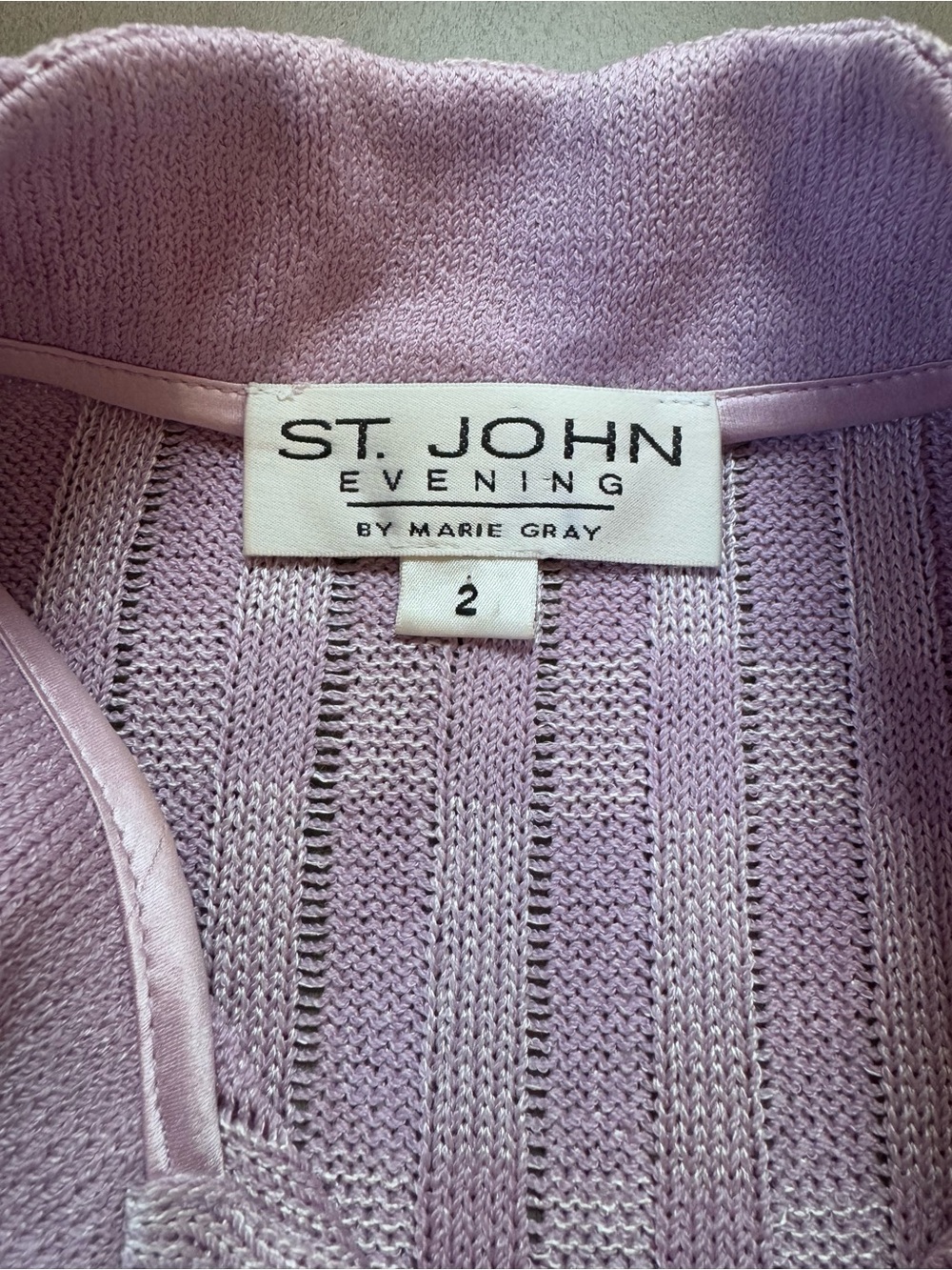 St. John Evening Collection Sequin Knit Set - Picture 3 of 11